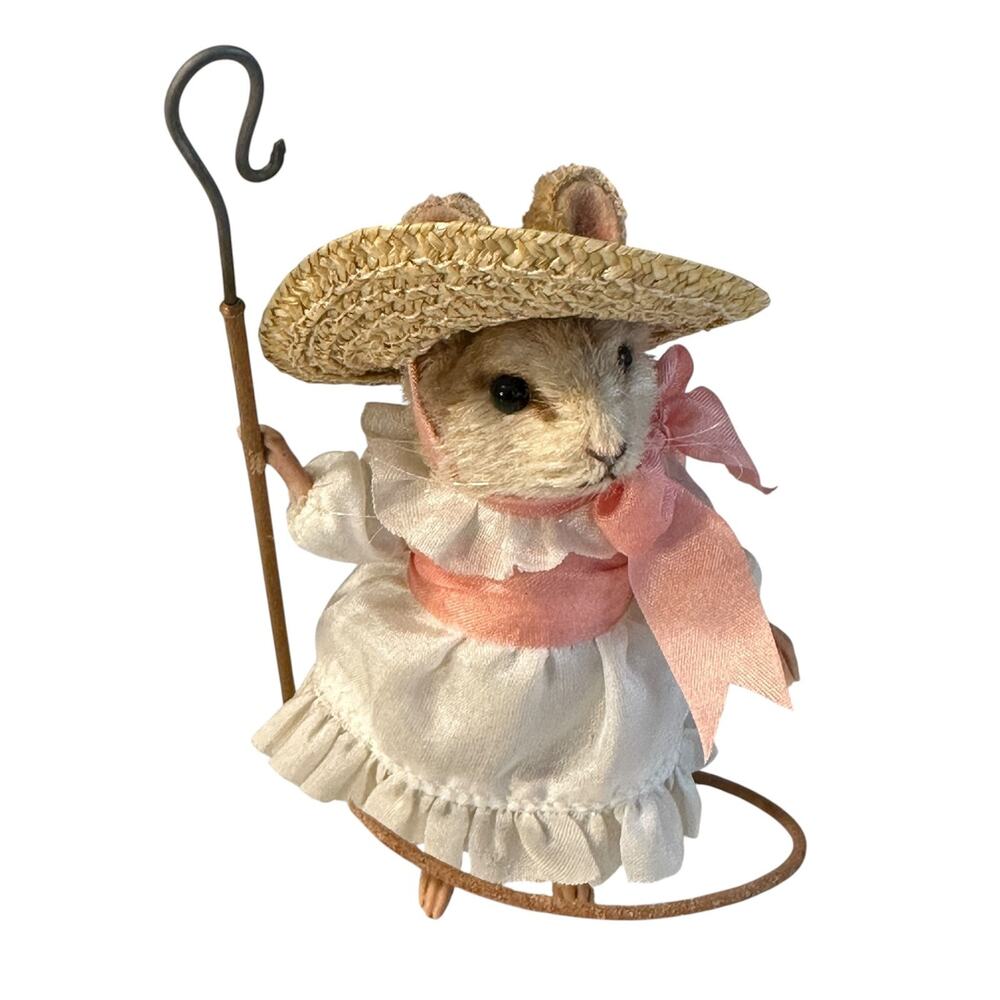 R John Wright #145 of 150 Mice Little Bo-Peep Mouse Mother Goose Series Complete